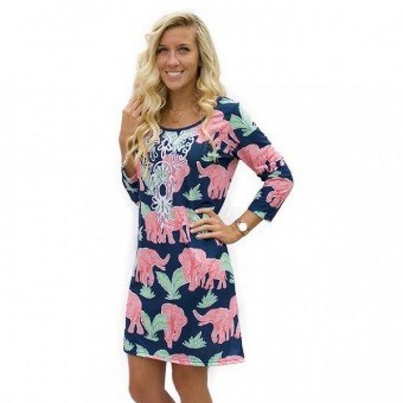 Simply Southern Dresses & Skirts - Size L left!Simply Southern Safari Scoop Dress NWT
